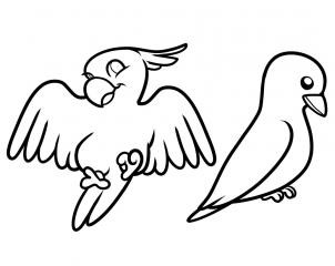 302x240 How To Draw Birds For Kids Hellokids Com Drawing