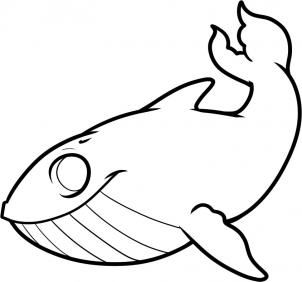 302x282 How To Draw How To Draw A Whale For Kids