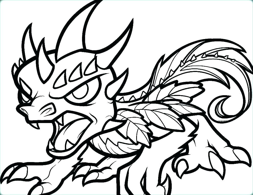 990x764 skylanders color pages coloring