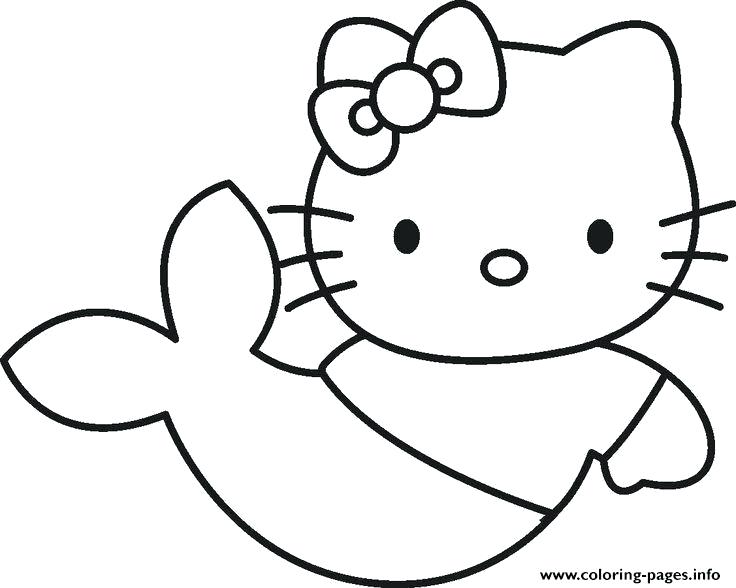736x588 Simple Hello Kitty Drawing