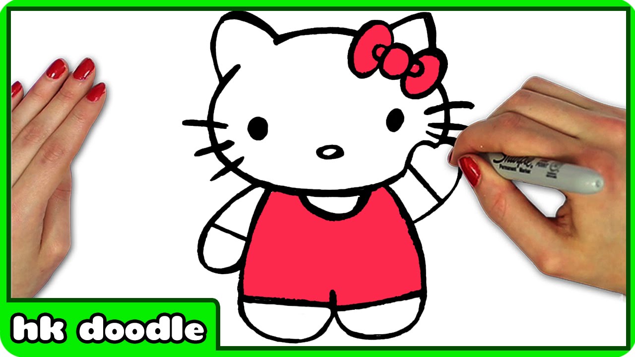 1280x720 How To Draw Hello Kitty