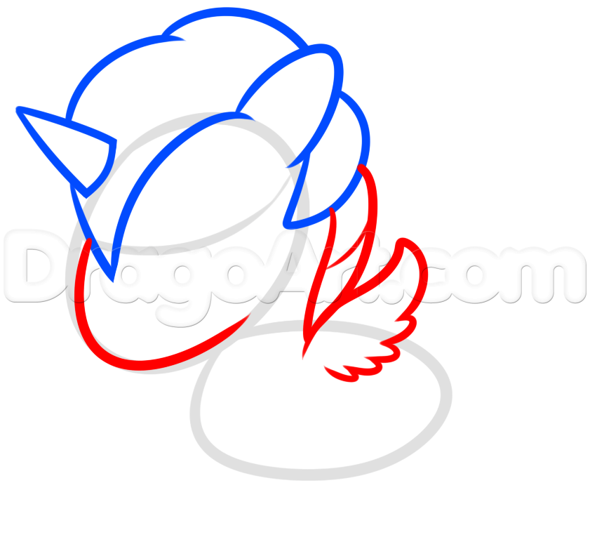 841x792 How To Draw Hello Kitty Unicorn, Step