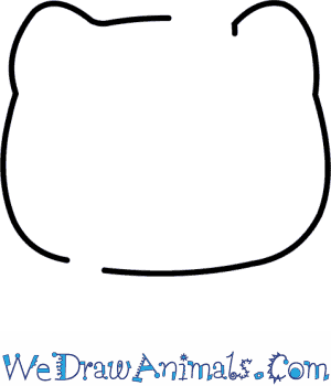 300x350 How To Draw Hello Kitty