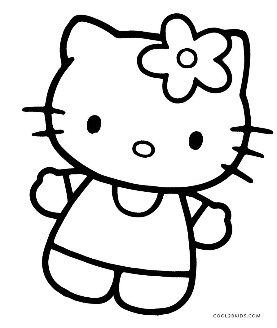 Hello Kitty Face Drawing | Free download on ClipArtMag