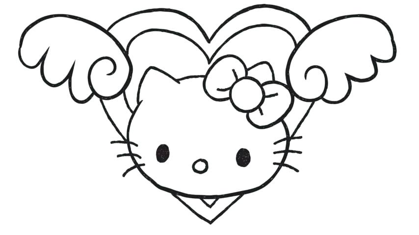 854x480 Hellokitty Drawing Description Well Guys Here Is The Line Art When