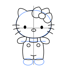 260x260 How To Draw Hello Kitty