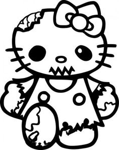 236x296 Halloween Kitten Coloring