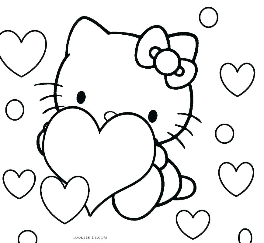 868x800 Free Coloring Pages Hello Kitty Hello Kitty Birthday Coloring