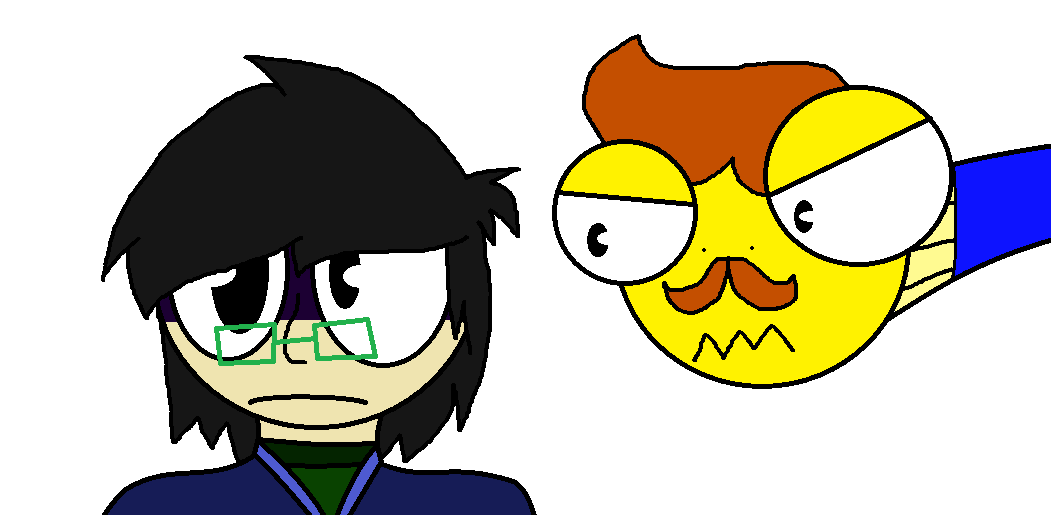 1051x515 Old Drawing Gio And Rex In Hello Neighbor
