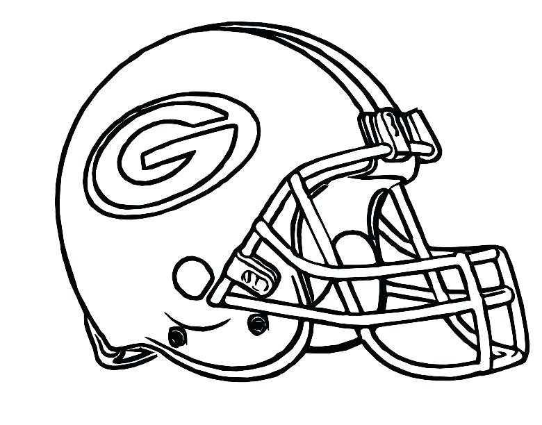 780x612 Coloring Pages Sports Logo Green Bay Packers Helmet Drawing At Com