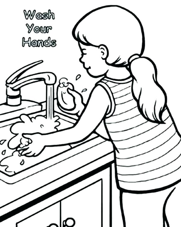 600x754 Helping Others Coloring Pages Service Dog Sheet Hands