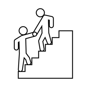 300x300 Helping Others Royalty Free Vectors