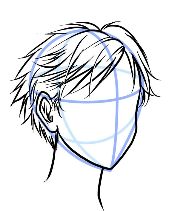 566x708 short hair drawing help short hair, shorts and manga