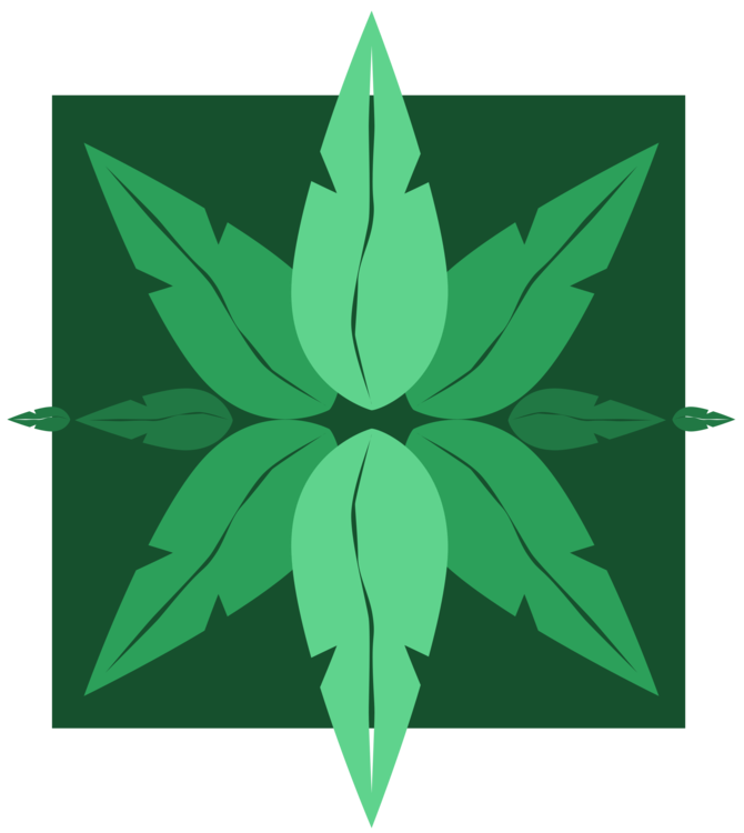 670x750 green hemp leaf drawing tile cc0