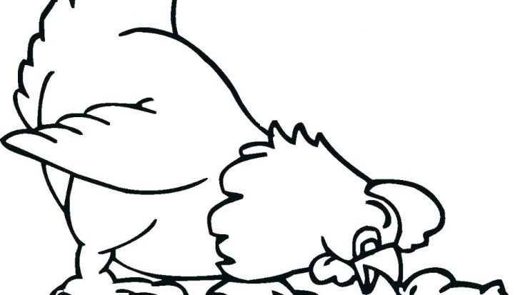 728x413 Chicken Little Coloring Sheets Colouring Pages Free Minecraft Hen