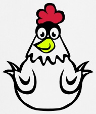 190x224 Chicken Drawing Hen Apron Spreadshirt