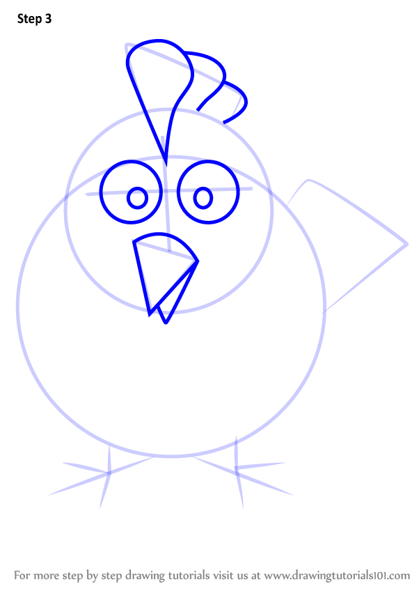 602x848 Learn How To Draw Hen For Kids