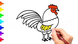 320x180 All Clip Of How To Draw A Hen Step