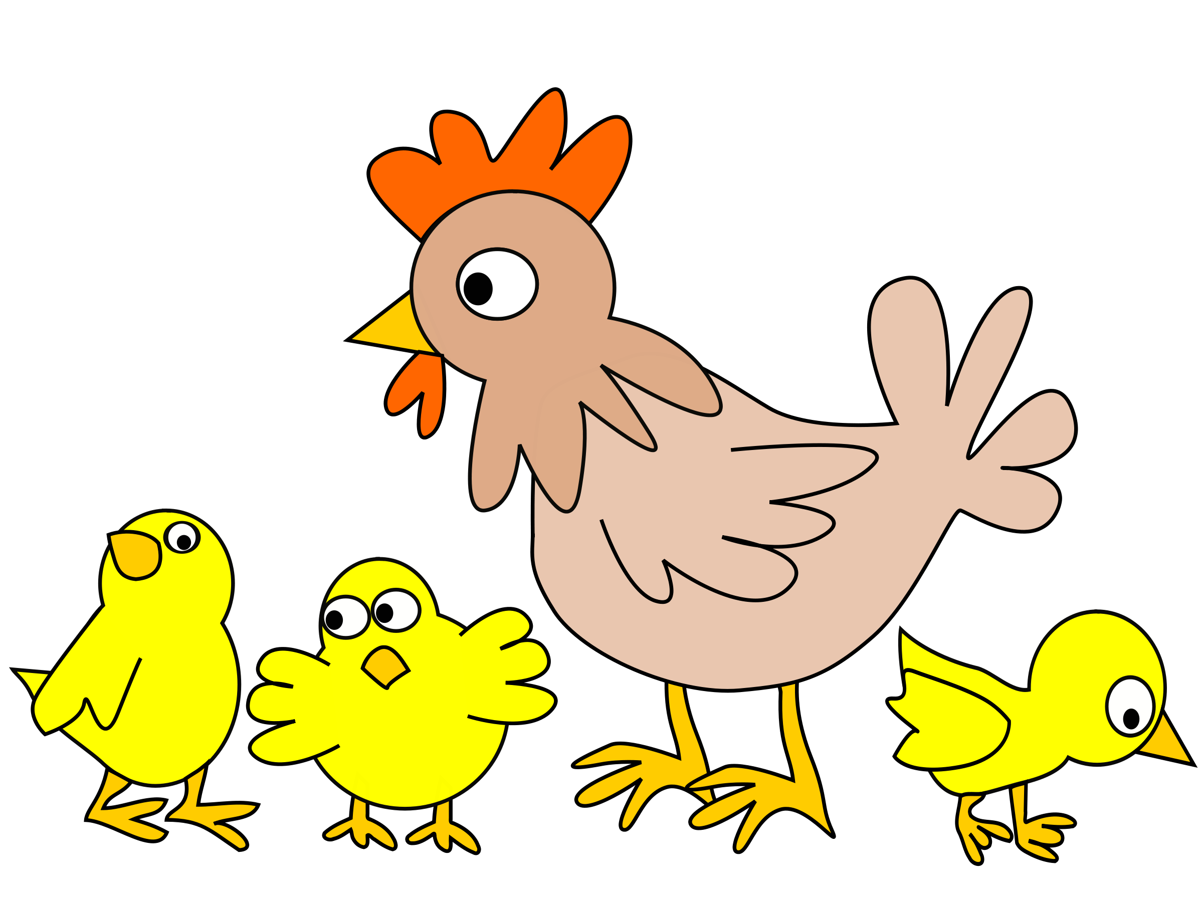 2400x1800 Collection Of Free Chick Drawing Small Chicken Download On Ui Ex