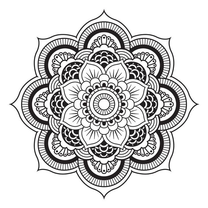 Henna Designs Drawing
