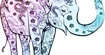367x195 Henna Elephant Vector Archives
