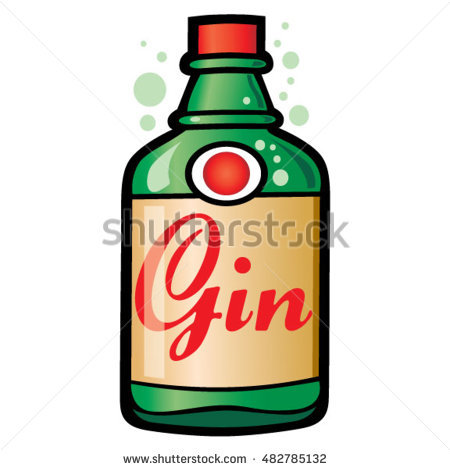 450x470 Collection Of Free Boozed Clipart Gin Bottle Download On Ui Ex