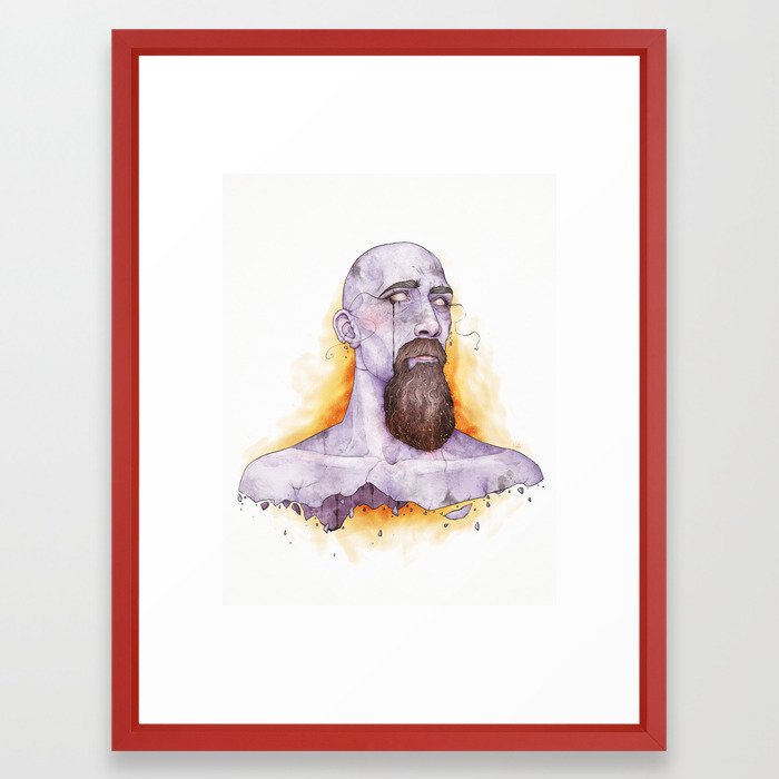 700x700 Hephaestus Framed Art Print
