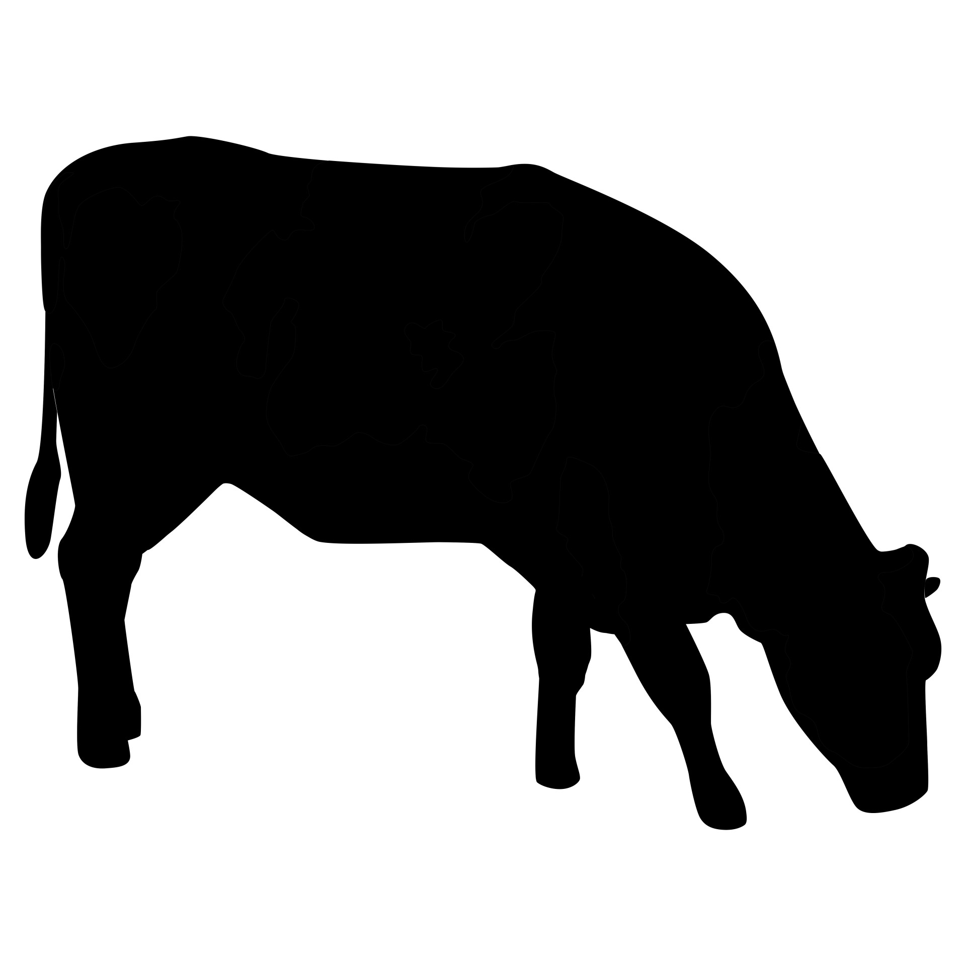 1920x1920 Calf Drawing Hereford Cattle For Free Download