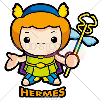 340x340 Stock Illustration Of Illustration Of The God Of Strangers Hermes