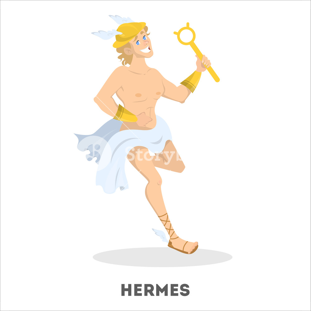 Hermes Greek God Drawing | Free download on ClipArtMag