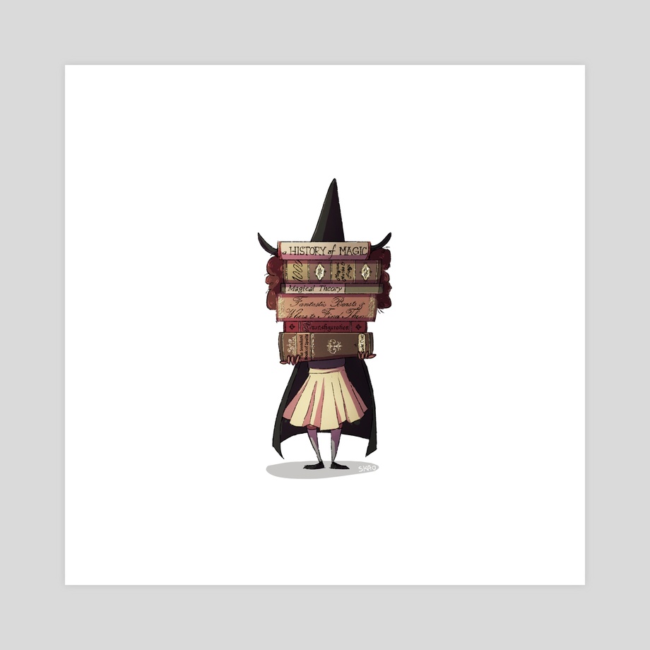 920x920 hermione granger, an art print