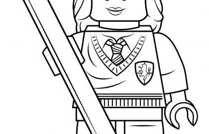 420x270 Print Lego Hermione Granger Harry Potter Coloring Pages Art Easy