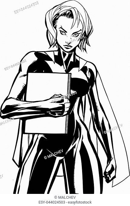 429x680 Heroine Drawing Hero Stock Photos And Images Age Fotostock