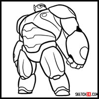 200x200 How To Draw Disney's Big Hero Cartoon Characters Drawing
