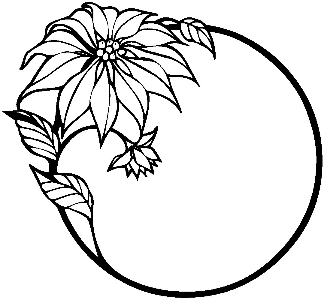 1079x1000 Hibiscus Flower Clip Art Black And White
