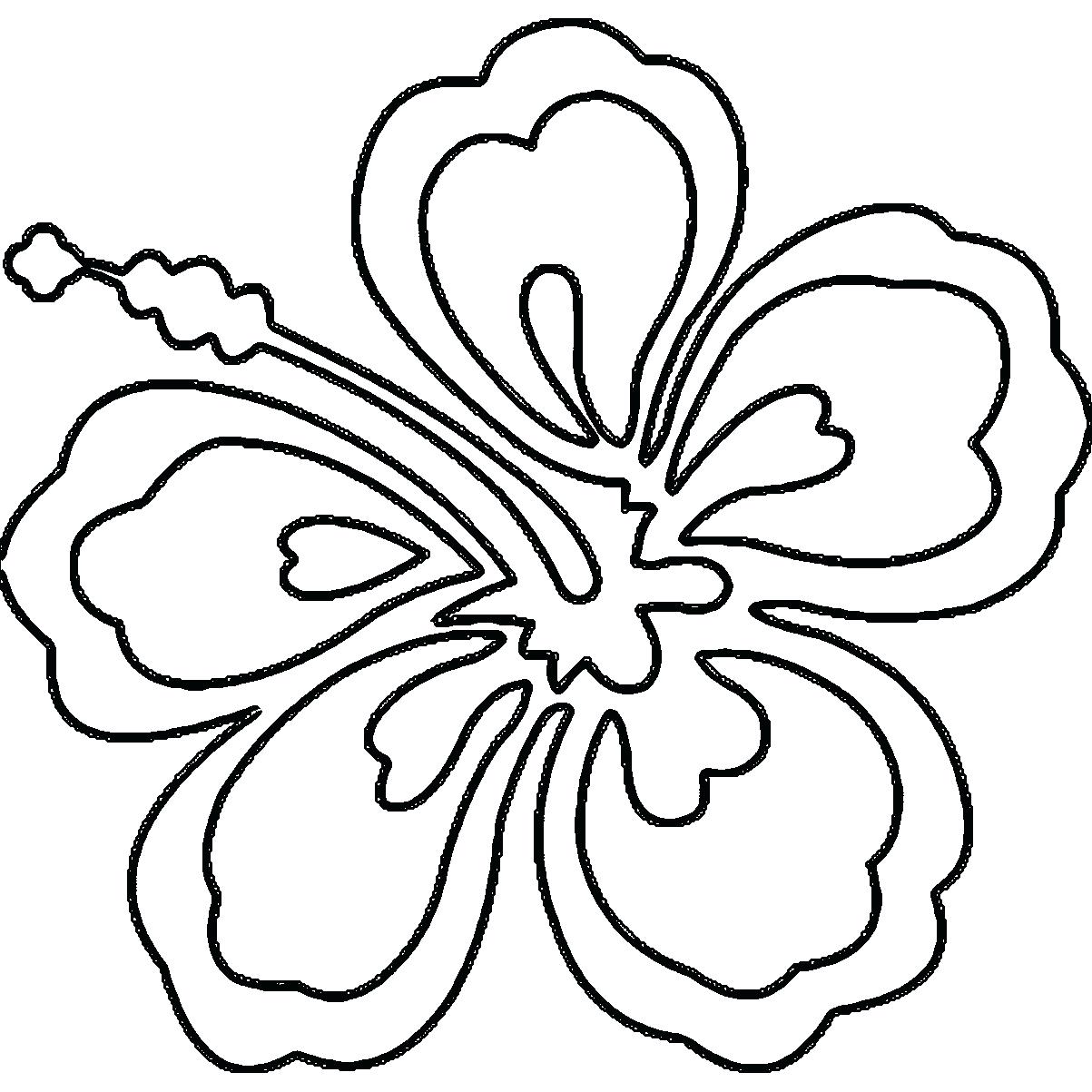 1203x1203 hibiscus flower coloring printable hibiscus flower coloring pages