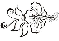 236x166 The Top Hibiscus Hawaiian Tattoo Stencils Images Hibiscus
