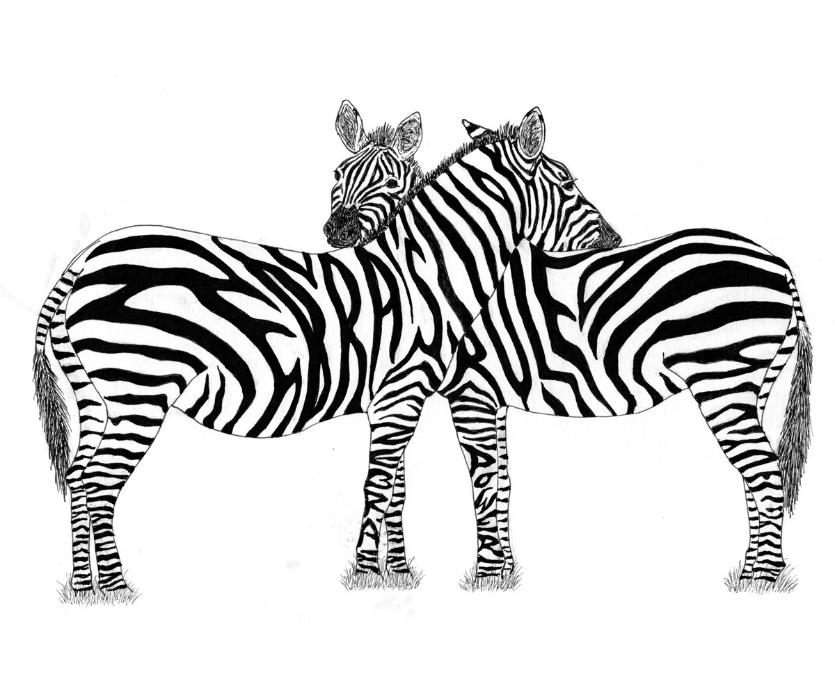 1200x1000 Zee Hidden Phrases In This X Ink Drawing