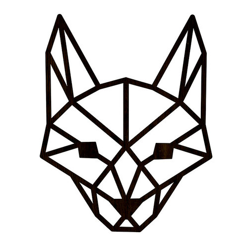 500x500 kaisercraft hide and seek fox die cut paper