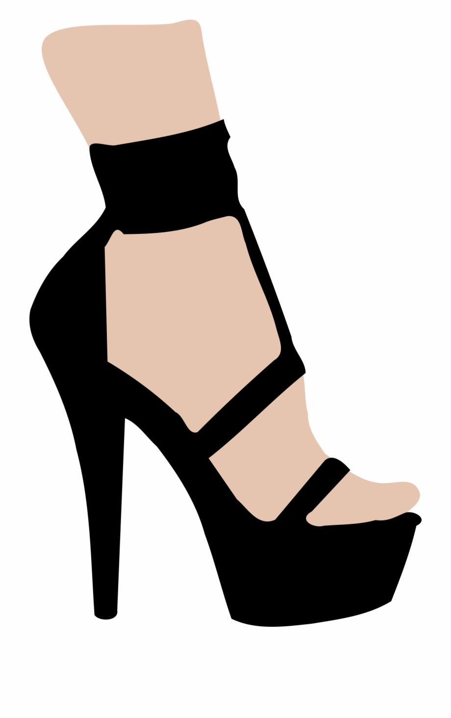 920x1464 High Heel Clipart Beautiful Butterfly