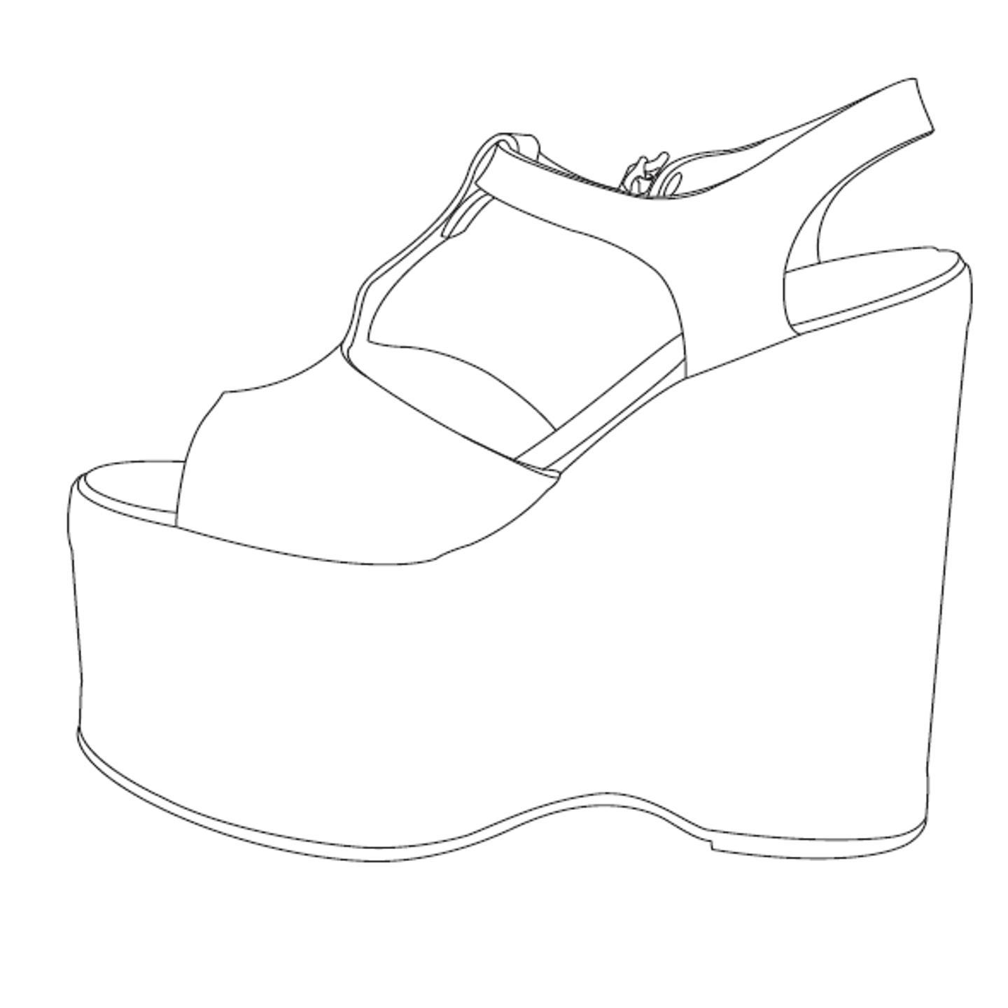 1440x1440 Top Shoe Drawing Template Photos Shoes Categories And Galleries
