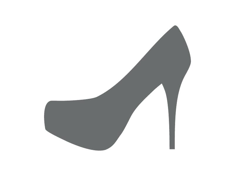 800x600 Shoe Print Template