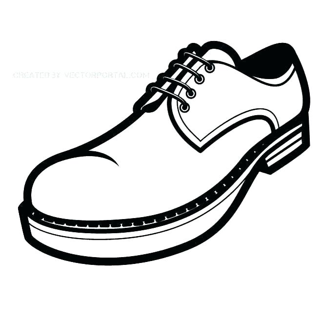 660x660 Shoe Stencil Template