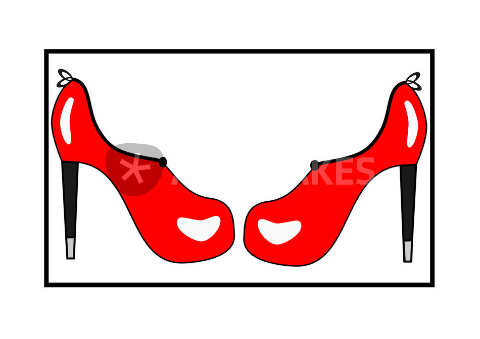 950x672 High Heels Drawing Art Prints And Posters