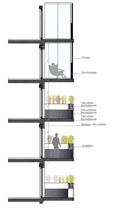 466x829 Gallery Of Housing Units In Nantes Winning Proposal Hamonic +