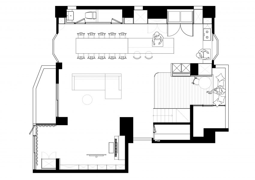 850x601 ganna design create a private residence in a high rise in taipei