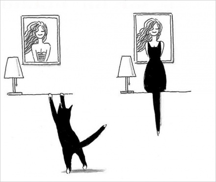 440x371 clever illustrations that take the most unexpected turns