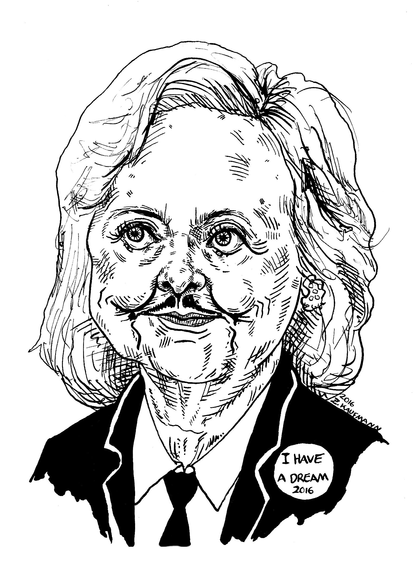 1584x2177 hillary clinton to change name to martin luther king, jr jr