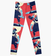 210x230 hillbilly drawing leggings redbubble