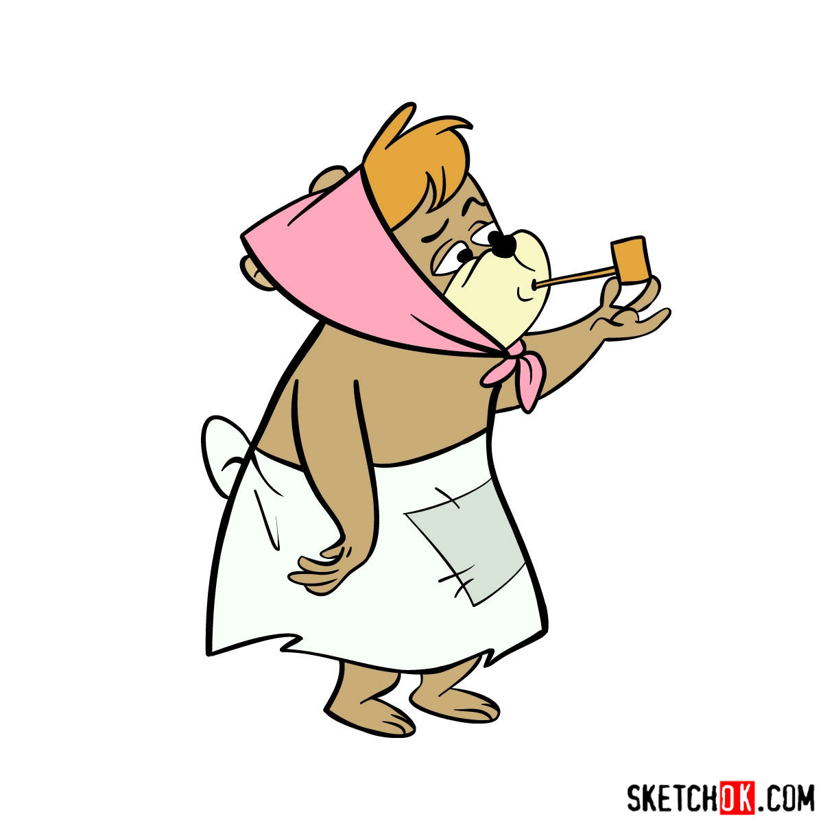 1200x1200 How To Draw Maw Rugg The Hillbilly Bears